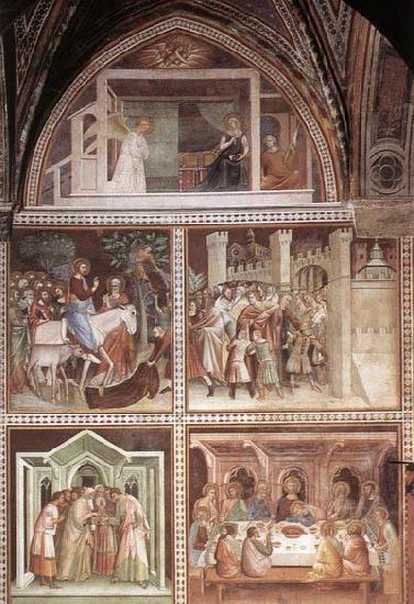 Barna da Siena Scenes from the New Testament France oil painting art